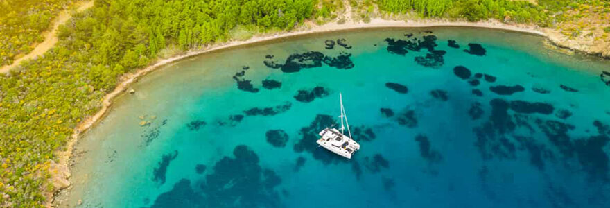 catamaran en Martinique